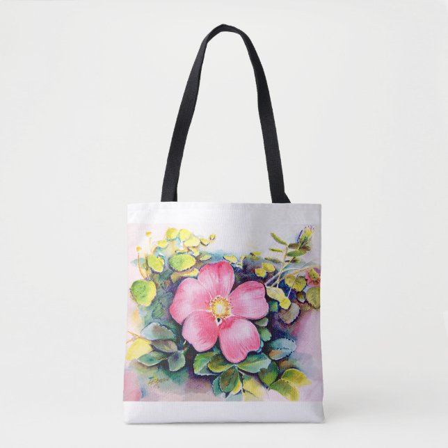 Frühlingsblüten Tasche (Vorderseite)