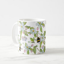 Frühlingsblüten und Hummeln