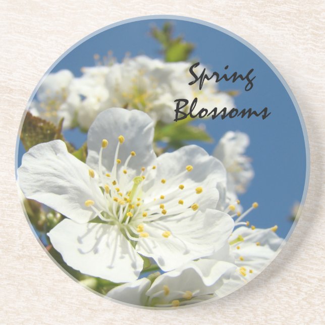 Frühlingsblüten Untersetzer Kirschbaum Blossom Ges (Vorne)