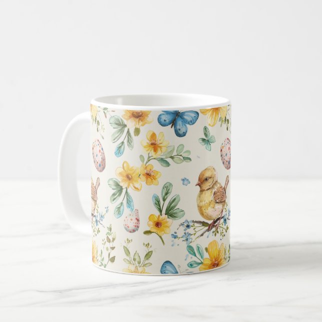Frühlingsblütester 1 kaffeetasse (Vorderseite Links)