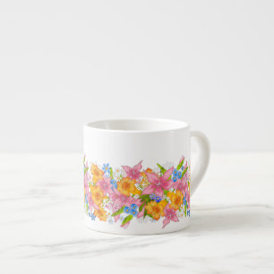 Frühlingsbukett Espressotasse
