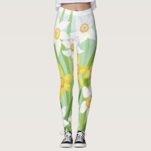 Frühlingsdaffodien Leggings