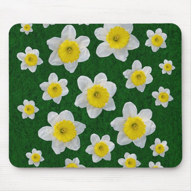 Frühlingsdaffodien Mousepad (Vorne)