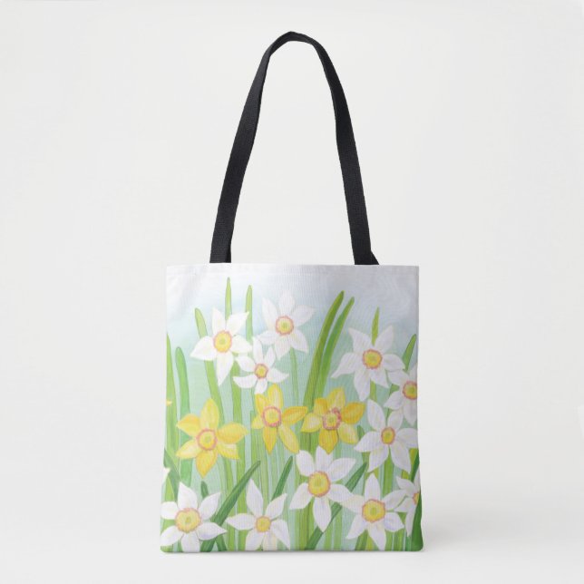 Frühlingsdaffodien Tasche (Vorderseite)