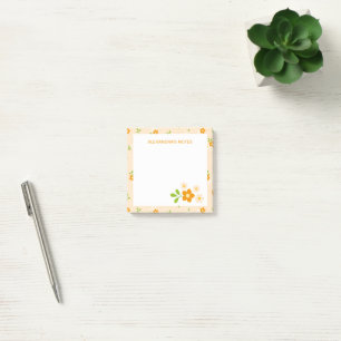Frühlingsdahlien Blumensträuße Personalisiert Post-it Klebezettel