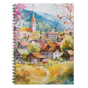 Frühlingsdorf Notizblock
