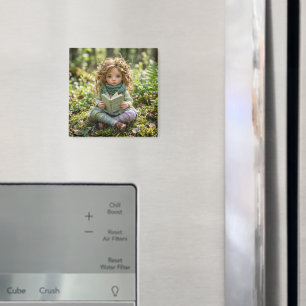 Frühlingselfe Magnet