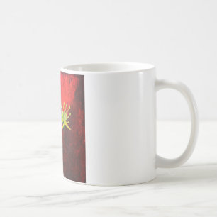 Frühlingserie Liebe Blumenbemalung Weiße Tasse
