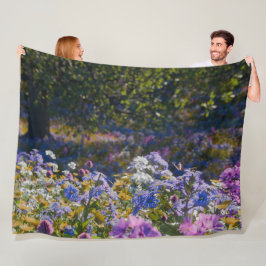 Frühlingsernte Fleecedecke