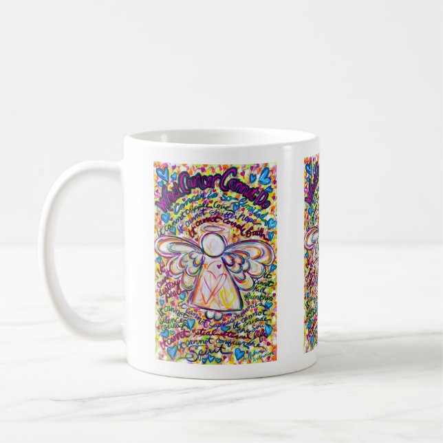 Frühlingserreger Engelkrebs kann keine Kaffeemasch Kaffeetasse (Links)