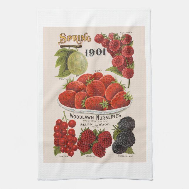 Frühlingserreger Geschirrtuch (Vertikal)