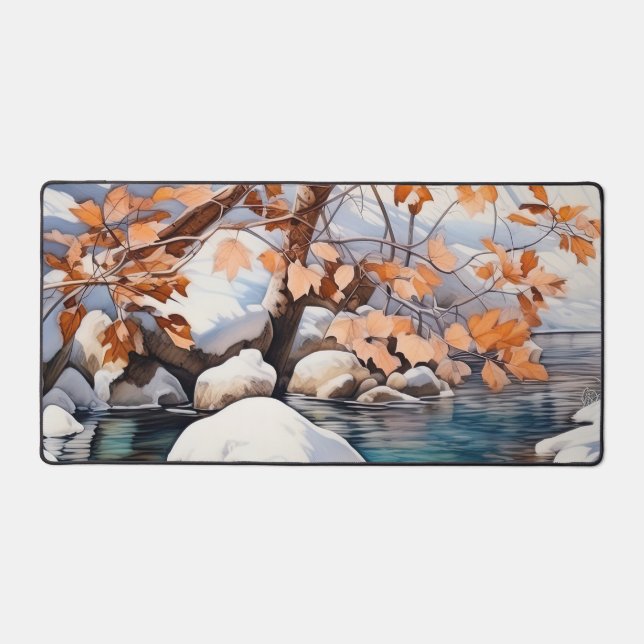 Frühlingserwachen Schreibtischunterlage (Vorderseite)