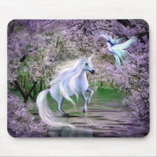 Frühlingsfantasy Mousepad