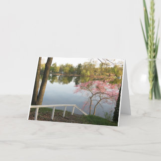 Frühlingsfarbe am Piniensee #2 Karte