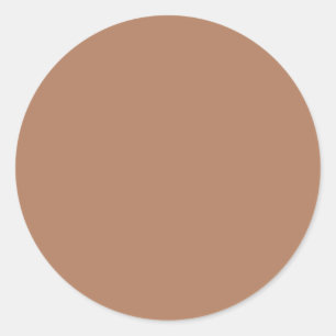 Frühlingsfarbe Macchiato Runder Aufkleber