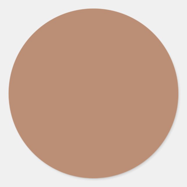 Frühlingsfarbe Macchiato Runder Aufkleber (Vorderseite)