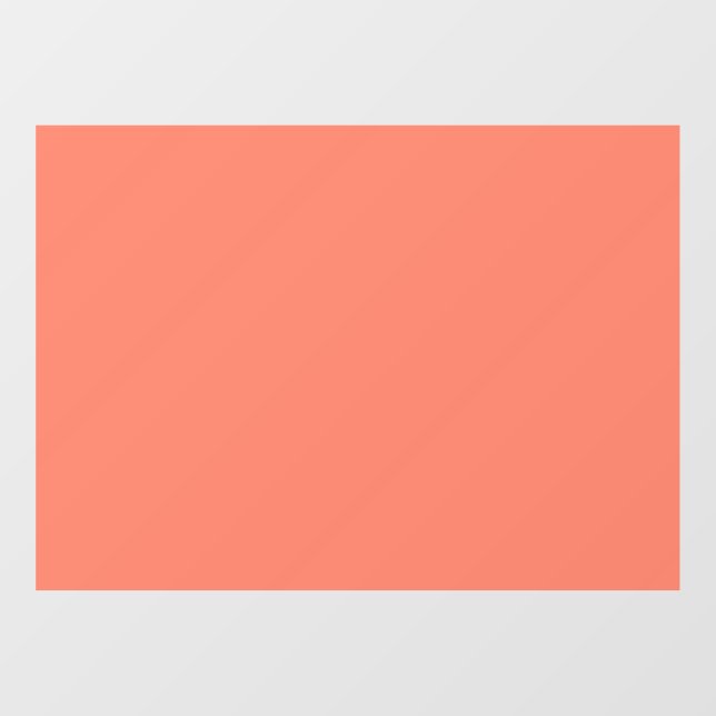 Frühlingsfarbe Pink Fensteraufkleber (Blatt)