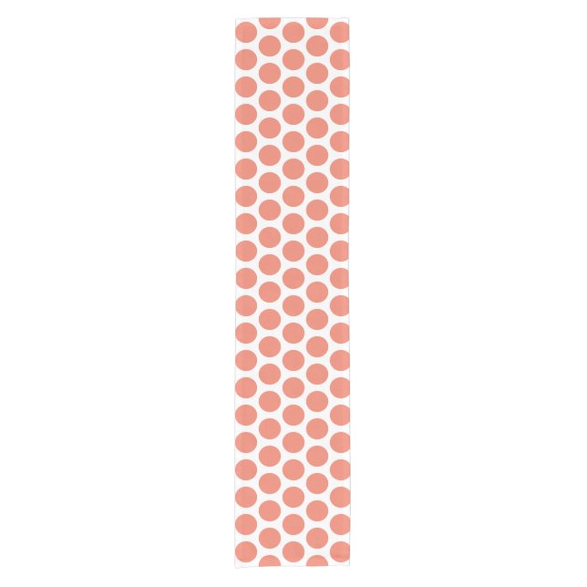 Frühlingsfarbe Pink Kurzer Tischläufer (Vorderseite)