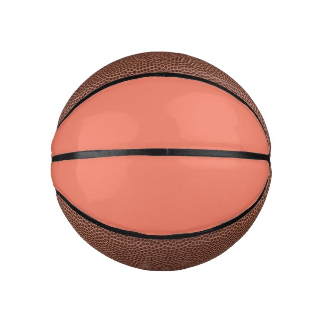 Frühlingsfarbe Pink Mini Basketball (Vorderseite)