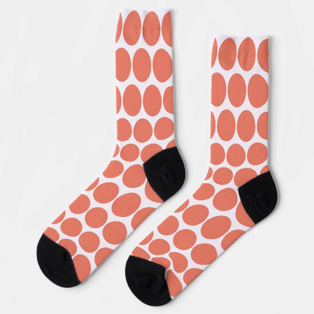 Frühlingsfarbe Pink Socken (Linkes Detail)
