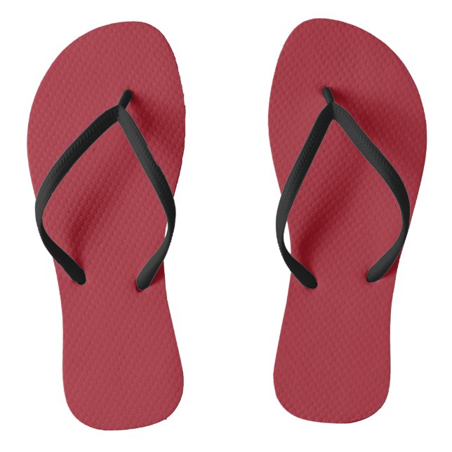 Frühlingsfarbe rot flip flops (Fußbett)
