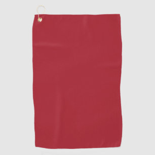 Frühlingsfarbe rot golfhandtuch