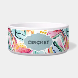 Frühlingsfarben Abstrakter Hintergrund Napf