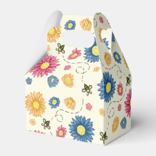 Frühlingsfarben Geschenkschachtel