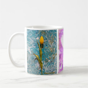 Frühlingsfarbige Tasse