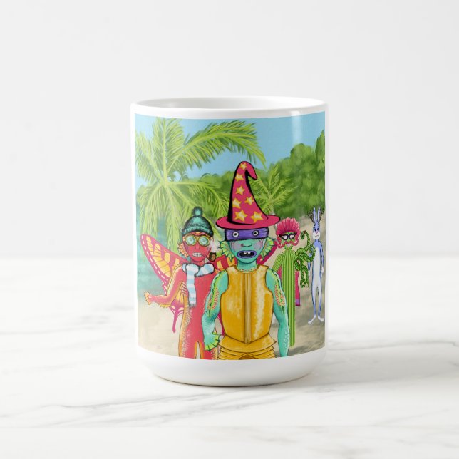 Frühlingsferien-Kumpels Kaffeetasse (Mittel)