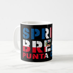 Frühlingsferien Punta Cana Dominikanische Republik Kaffeetasse