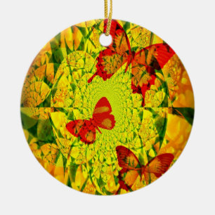 Frühlingsfest Keramik Ornament