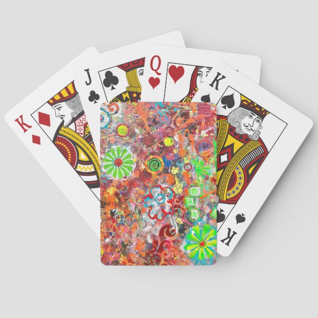 Frühlingsfieber Spielkarten (Rückseite)