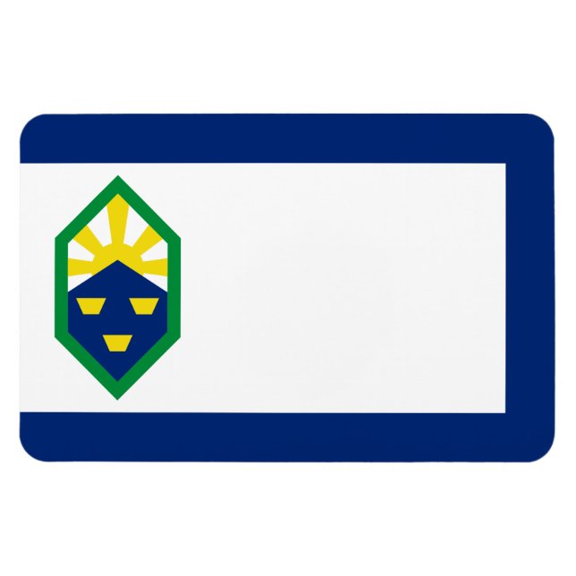 Frühlingsflagge Colorado Magnet (Horizontal)