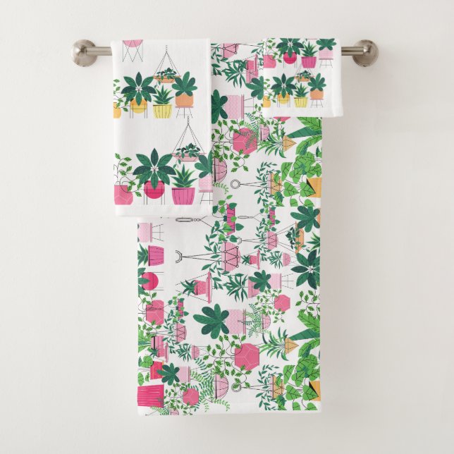 Frühlingsfloral Badhandtuch Set (Insitu)