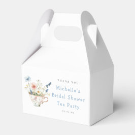 Frühlingsfloral Brautparty Tee Party Geschenkschachtel