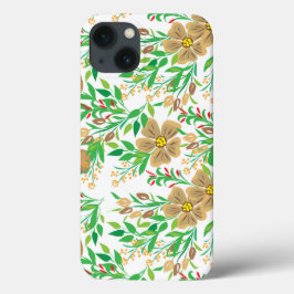Frühlingsfloral Case-Mate iPhone Hülle