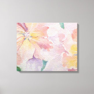 Frühlingsfloral Leinwanddruck