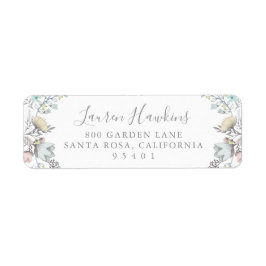 Frühlingsfloral | Rücksendeadresse