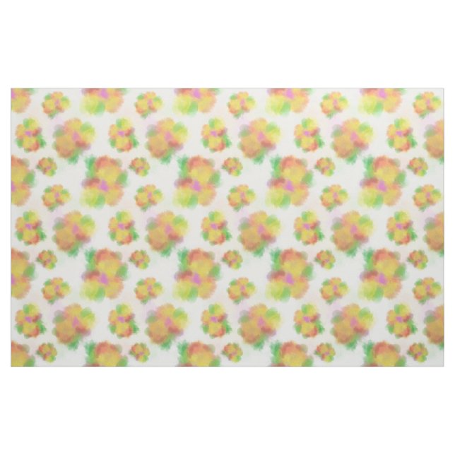 Frühlingsfloral Stoff (Fat Quarter (45,7 x 55,9 cm))