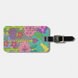 Frühlingsflorengarten Gepäckanhänger