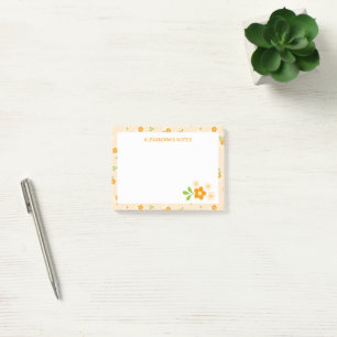 Frühlingsgänseblümchen Blumensträuße Personalisier Post-it Klebezettel
