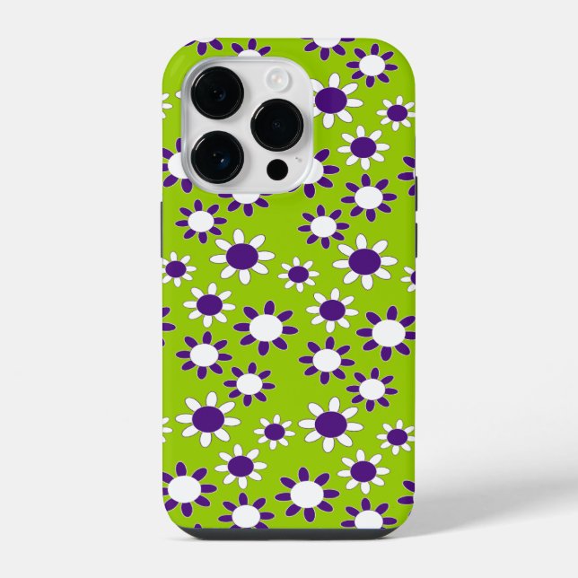 Frühlingsgänseblümchen iPhone Hülle (Rückseite)