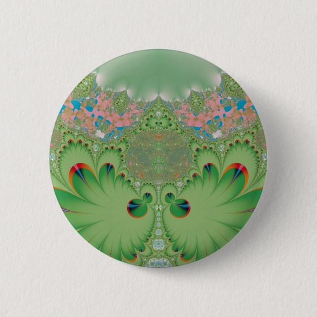 Frühlingsgarten Button (Vorderseite)