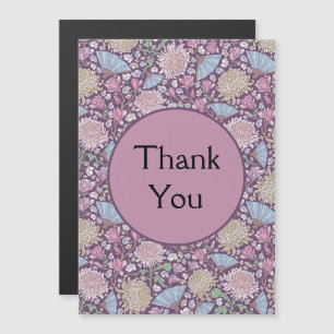 Frühlingsgarten Muttertag Chrysanthemum Mum Japan Magnetkarte