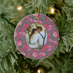 Frühlingsgarten-Muttertags-Japanische-Laternen-Fot Keramik Ornament