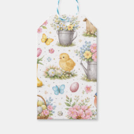 Frühlingsgarten-Ostern Geschenkanhänger