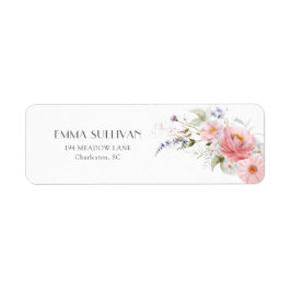 Frühlingsgarten Wildblumen Rosa Weiße Hochzeit