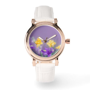 Frühlingsgarten Wispernde Blüten Armbanduhr