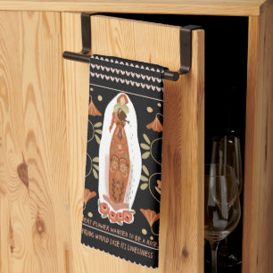 Frühlingsgartenkunst Geschirrtuch